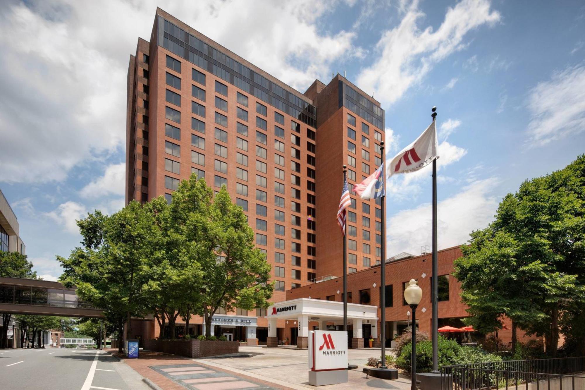 Winston-Salem Marriott Hotel Bagian luar foto