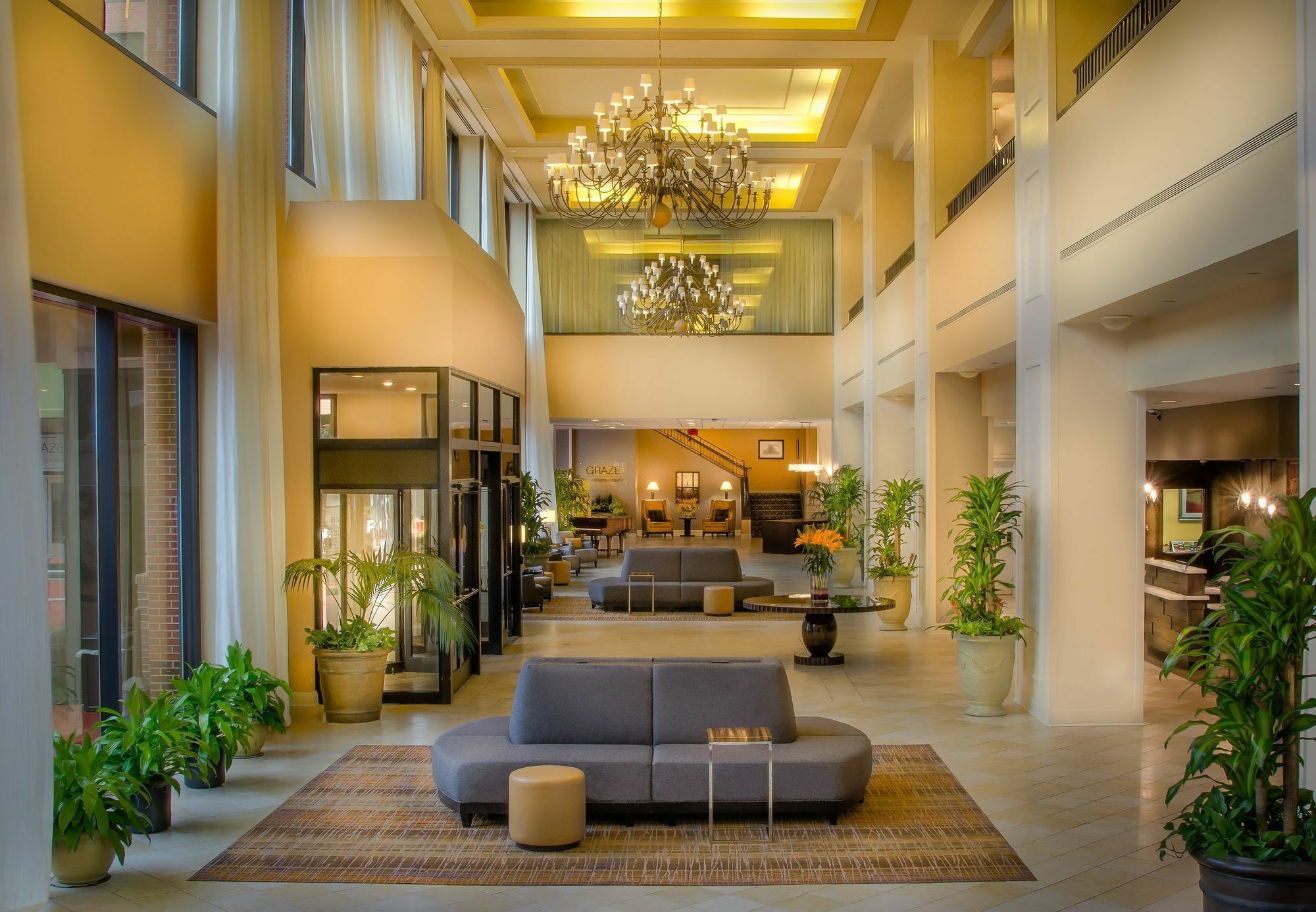 Winston-Salem Marriott Hotel Bagian luar foto