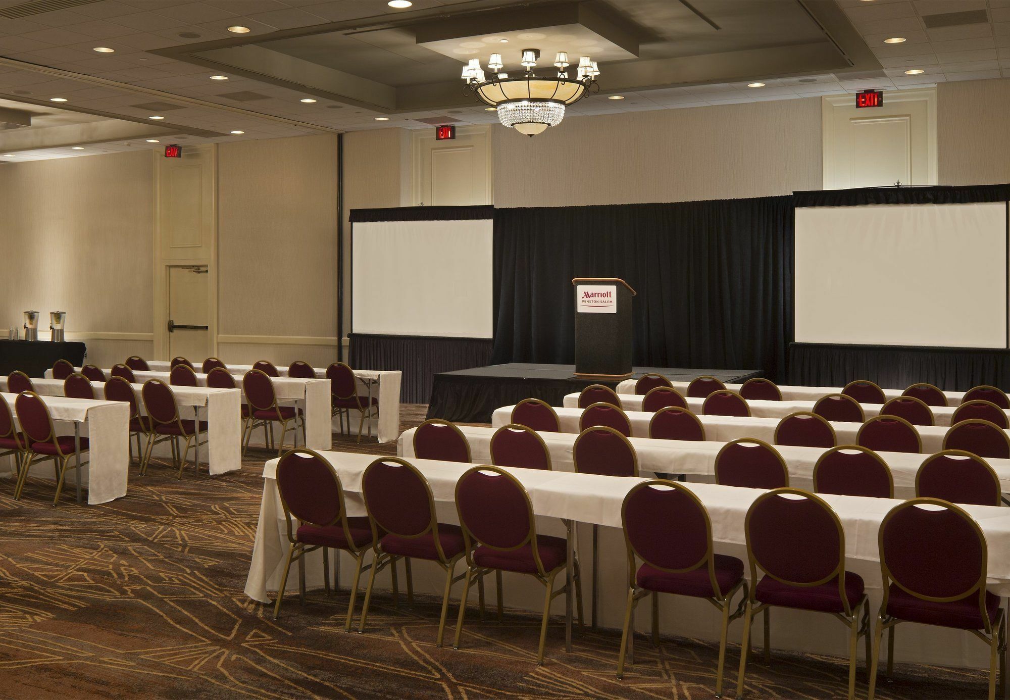 Winston-Salem Marriott Hotel Bagian luar foto